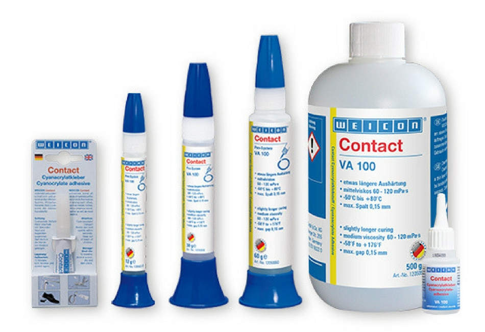 VA 100 Universal Super Glue in a Range of Styles and Sizes